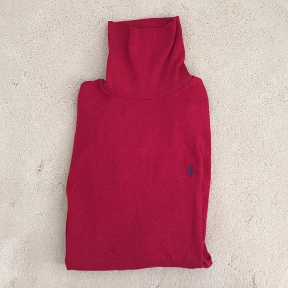 Polo Ralph Lauren boys XL red turtleneck