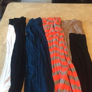 4 for 1 price Strapless maxi dress