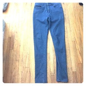 Demon color jeans