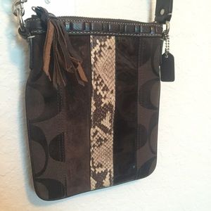 Coach Brown Crossbody Purse
