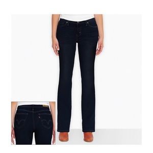 NWT Levi's 529 Curvy Bootcut Jeans