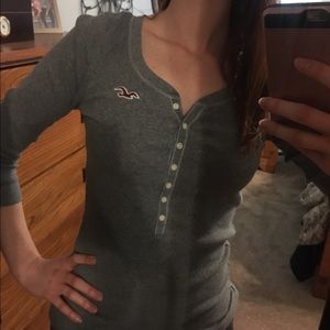 Hollister Henley 3/4 sleeve
