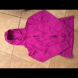 Athleta Striped Strength Hoodie II