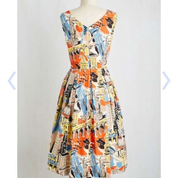 Modcloth Cosmopolitan city dress - Picture 2 of 3
