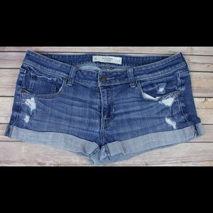 Abercrombie and Finch jean shorts