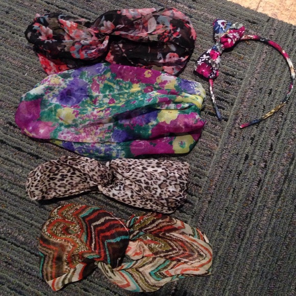Bundle of scarf headbands