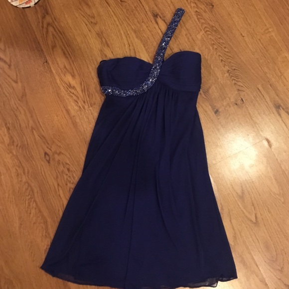 Cache blue cocktail dress