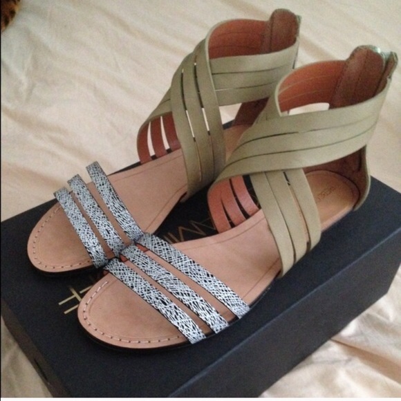 Rebecca mink off sandals