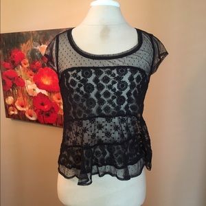 American Eagle sheer top