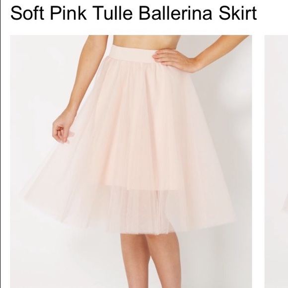 Pink Tulle Ballerina Skirt
