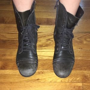 Steve Madden Combat Boots