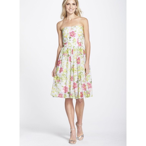 🌲Buy 1 Get 1 Free🌲 Floral Fit & Flare Dress - Picture 2 of 4