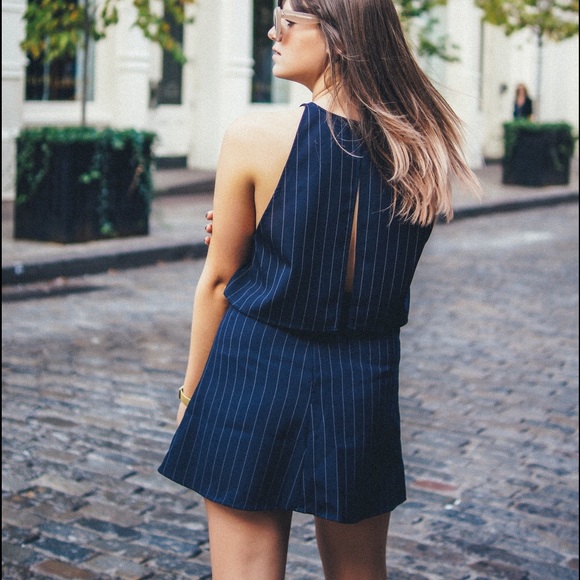 SOLD American Apparel Pinstripe Set - Picture 3 of 4