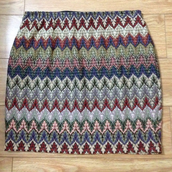 Make offer Mini knit print skirt - Picture 1 of 2