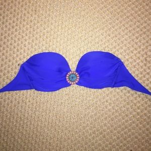 Strapless bathing suit top