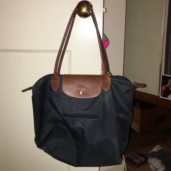 Navy blue long champ