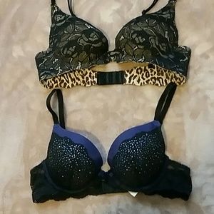 3 Victoria Secret push up bras