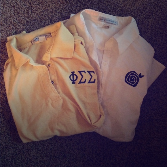 Phi Sigma Sigma bundle!💛💙🌹