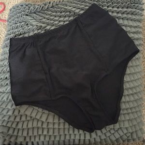 Black High Waisted Suit