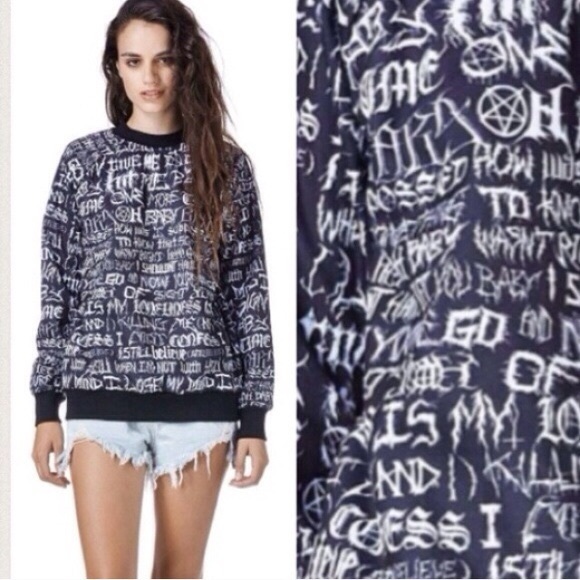 UNIF Brutal Britney Spears Sweater XS