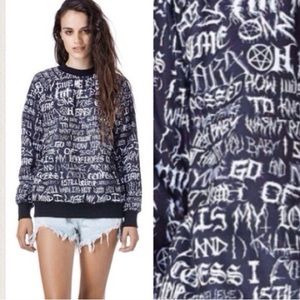 UNIF Brutal Britney Spears Sweater XS