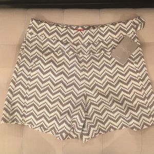 Anthropologie patterned shorts