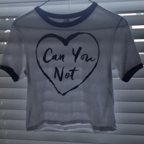 Can you not slightly cropped top