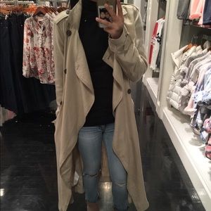 Abercrombie & Fitch long trench coat