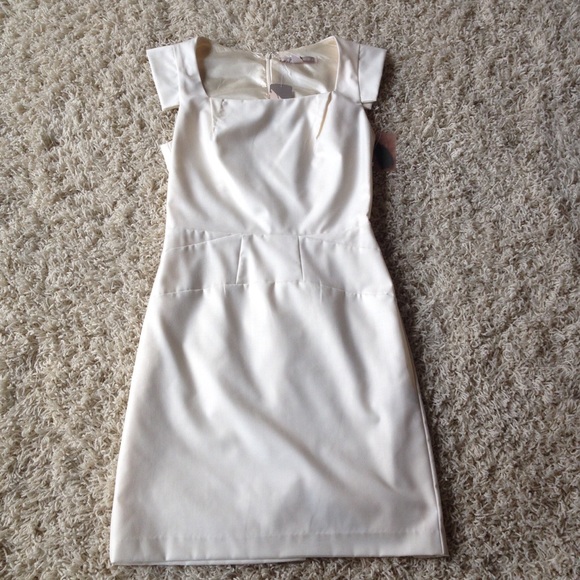 Cream, contemporary Forever 21, short dress