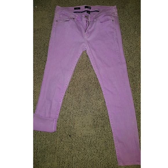 Purple A.n.a Skinny Jeans