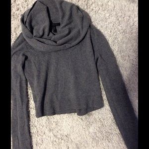 BCBG gray turtleneck. GREAT condition!