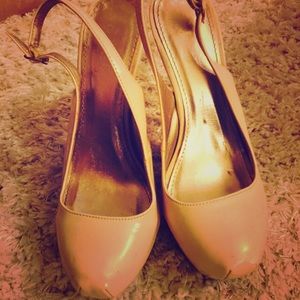 patent leather stilettos. Barely worn