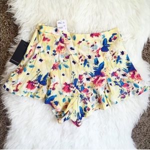Floral Print Shorts