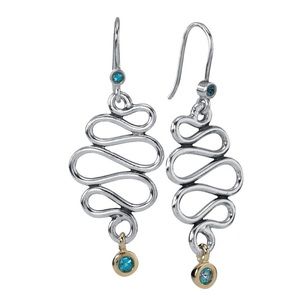 Pandora Infinity Sterling Silver Dangle Earrings