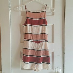 Pac Sun striped romper