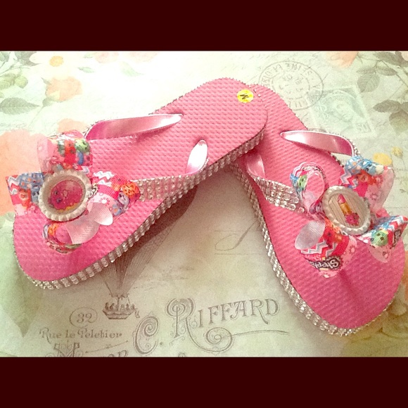 Shopkins Bling Out Sandles. Made in any size! - Picture 1 of 4