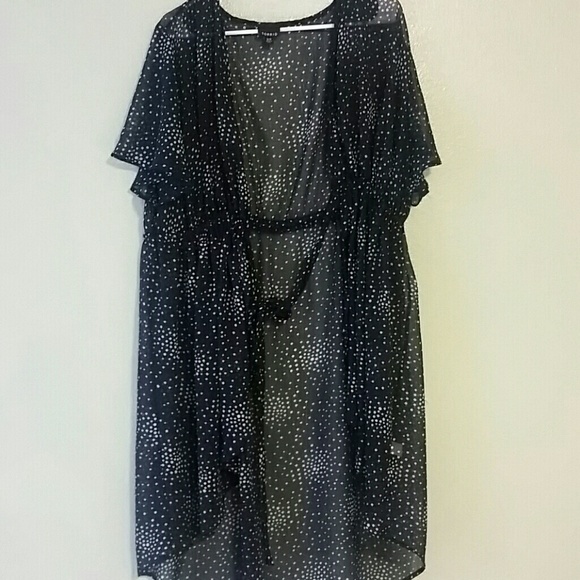 Torrid size 2/3 sheer cardigan