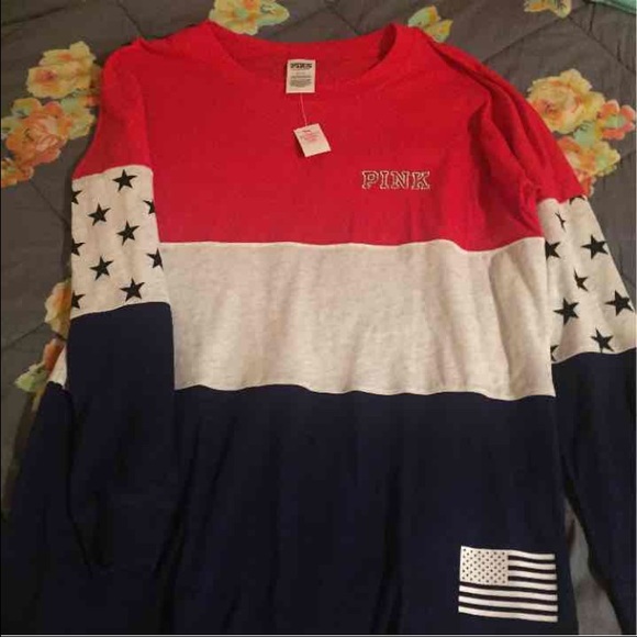 Vs Pink 'Merica Crew - Picture 2 of 3