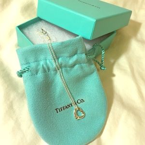 Tiffany & Co Open Heart Necklace
