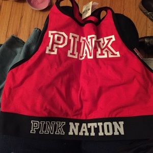 Pink sports bra brand new