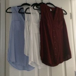 SET OF 4! Old navy tank blouses
