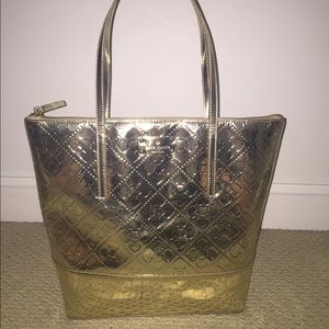 Gold Metallic Kate Spade Tote