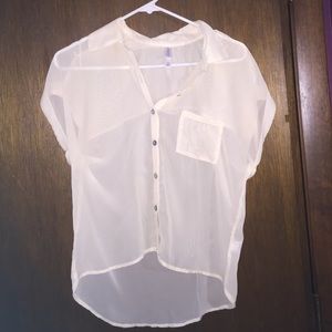 Button up tee