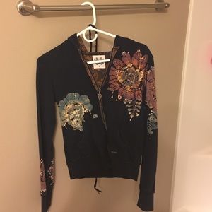 Miss Me Zip-up Hoodie