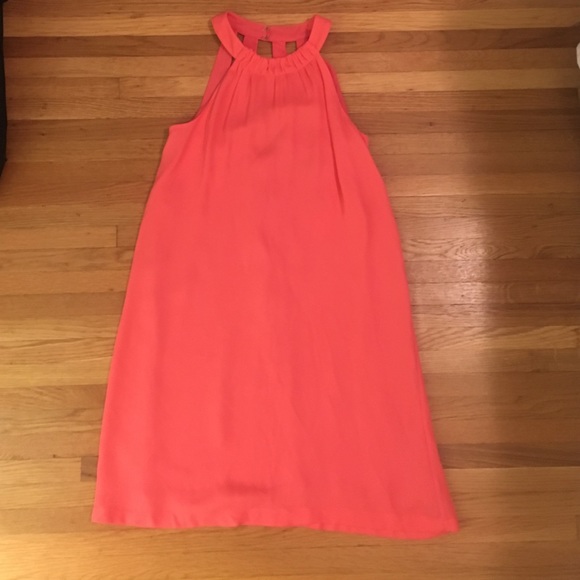 French connection shift dress with cage back