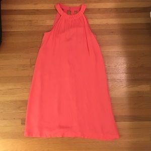 French connection shift dress with cage back