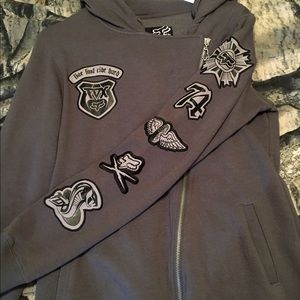 Rare Fox racing riding hoodie!