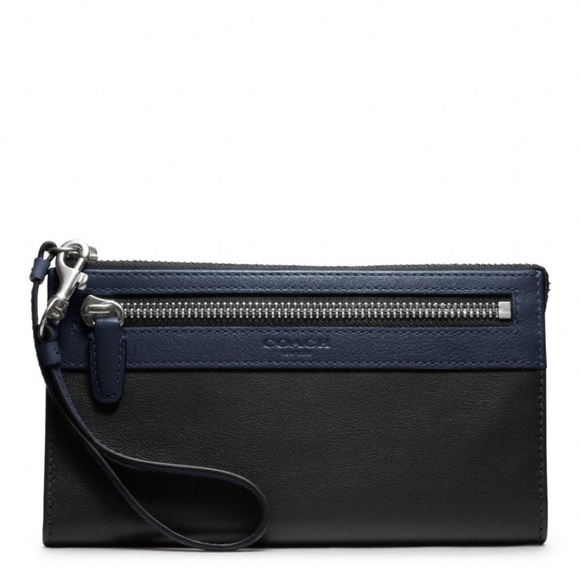 COACH Black Legacy Zippy Wallet