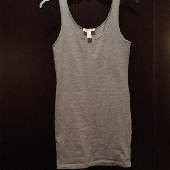 Gray body-con dress!