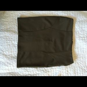 Olive skirt